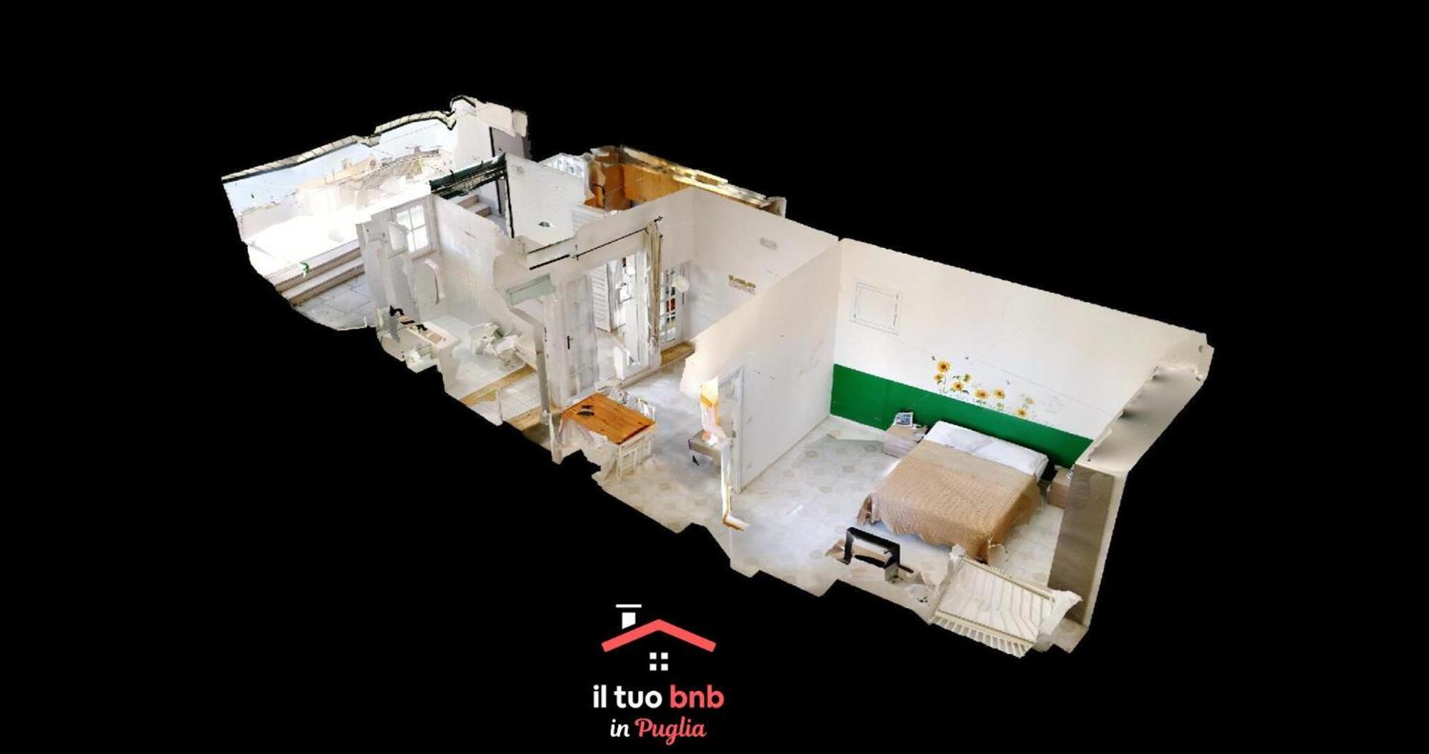 Casa Bianca Bnb,Big Terrace,10 Min Airport Beaches Bitonto Exteriör bild