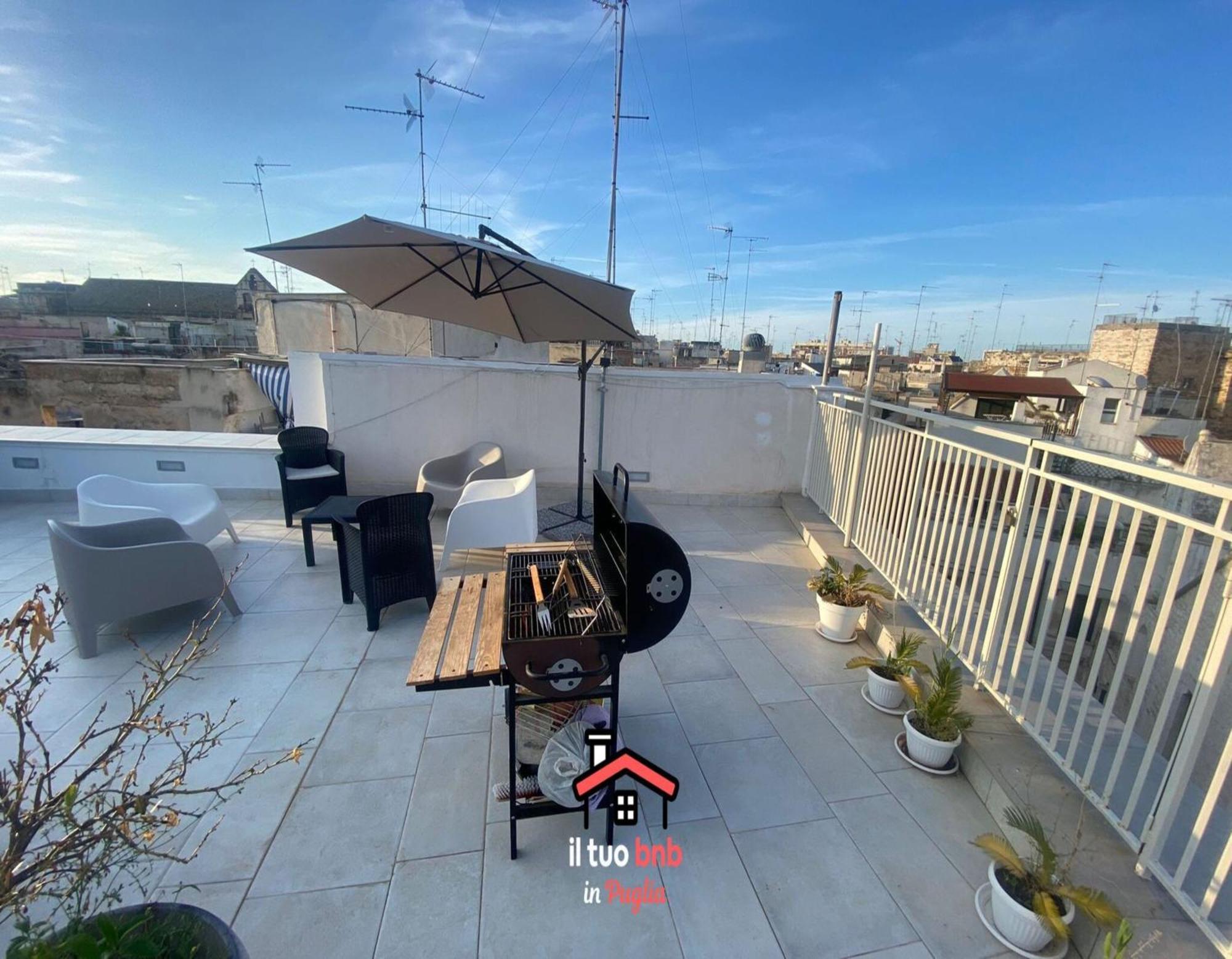 Casa Bianca Bnb,Big Terrace,10 Min Airport Beaches Bitonto Exteriör bild